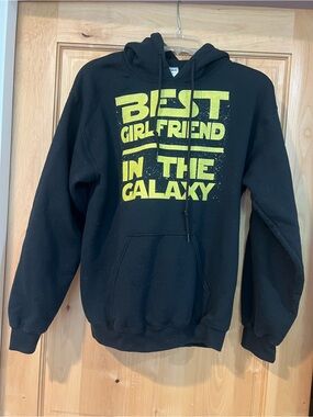 Best Girlfriend in the Galaxy Black Hoodie